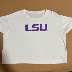 White LSU T-Shirt LuluLemon